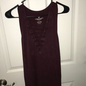 Aeo purple tank